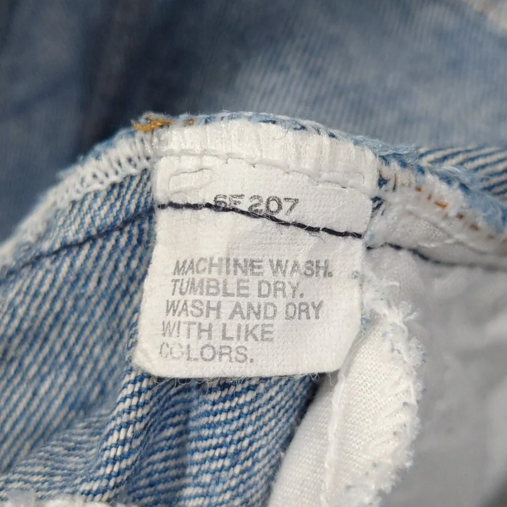 VTG 70s Levis 338 Youth Kids 14 Light Wash Denim High Waist Jeans 338-9618